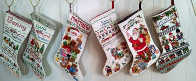 6 Christmas Stockings