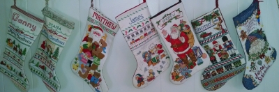 7 Christmas stockings