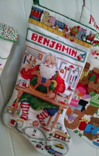 Benjamin's Christmas stocking