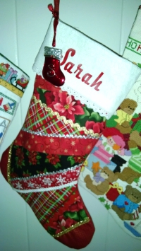 Sarah's Christmas stocking