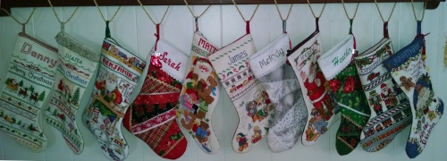 11 Christmas stockings